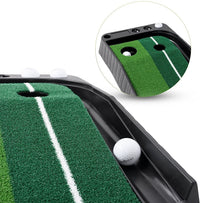 Thumbnail for Golf Putting Mat Practice Putter Indoor Outdoor Training Exerciser