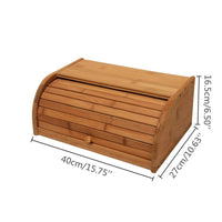 Thumbnail for Bamboo Bread Bin Storage Box