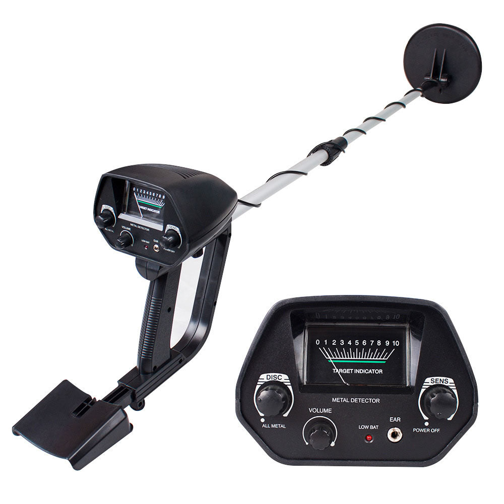 Metal Detector 130MM Deep Sensitive Waterproof Treasure Hunter Gold Digger Black