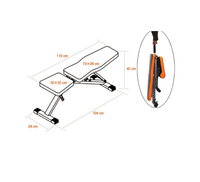 Thumbnail for Adjustable FID Sit Up & Weight Bench