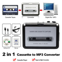 Thumbnail for USB Cassette Player and Tape to MP3 Converter
