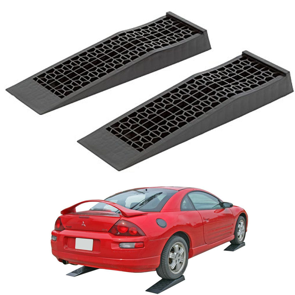 Low Profile Antiskid Car Service Ramps 3000kg Capacity Pair