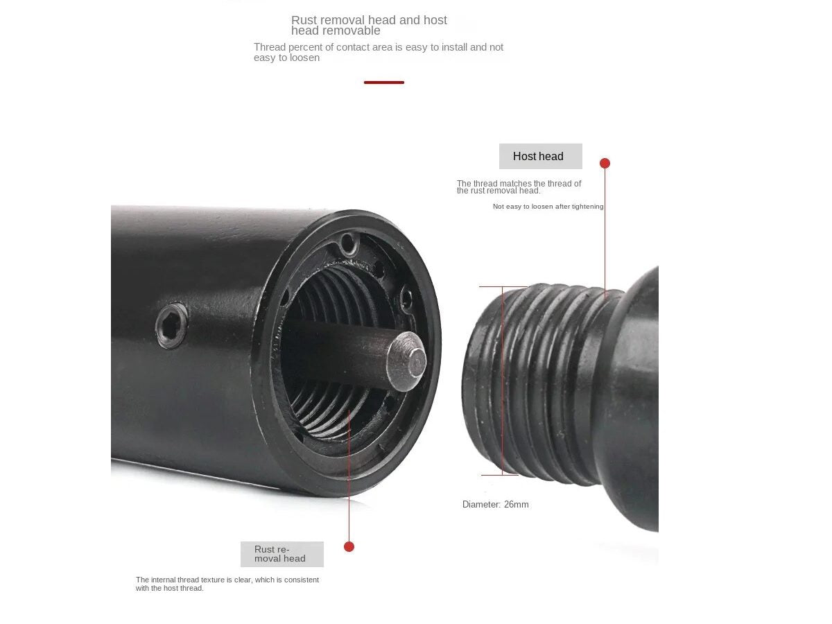 Needle Scaler Pneumatic Air Gun Pistol Air Tool Rust Remover