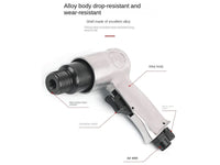 Thumbnail for Needle Scaler Pneumatic Air Gun Pistol Air Tool Rust Remover
