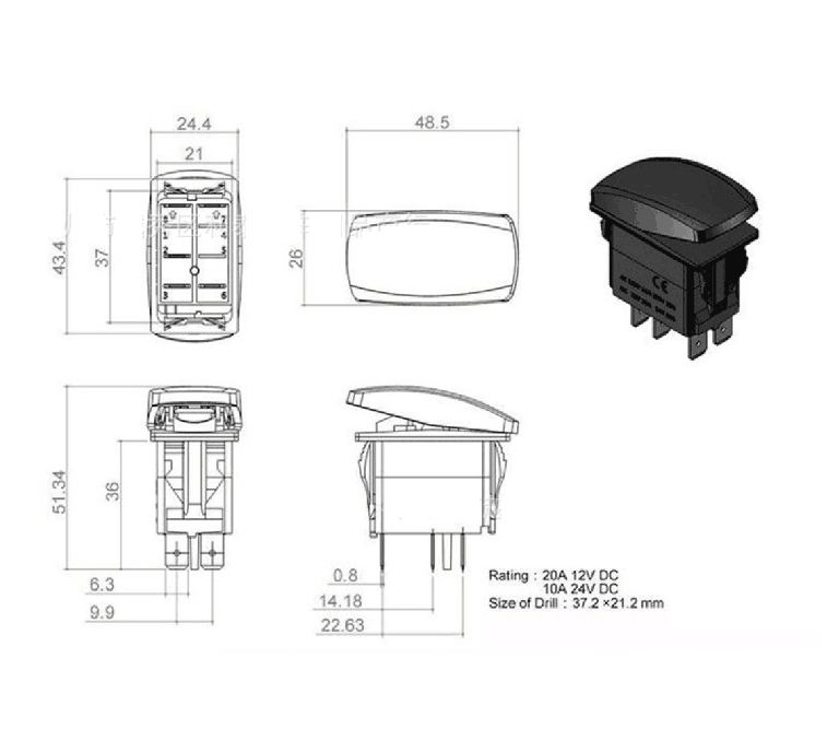 LED Light Bar Wiring Harness Kit