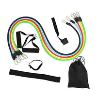 Thumbnail for Fitness Exercises Resistance Bands Set