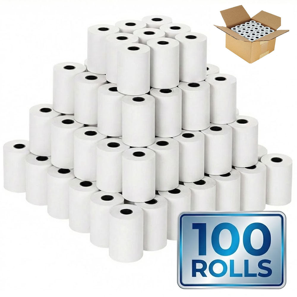 Eftpos Roll Thermal White 100 Rolls 57x38mm