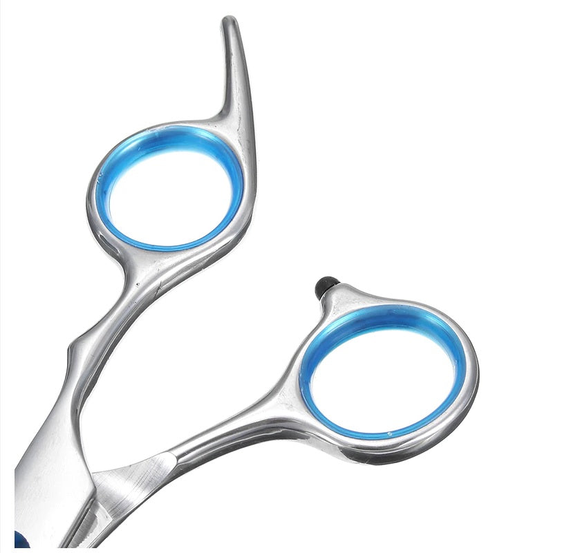 7pcs Professional Pet Dog Grooming Scissors Set Straight Curved Thinning Shears Set