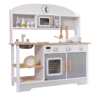 Thumbnail for Wooden Play Kitchen Kids Kitchen Set Pretend Playset