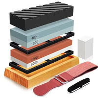 Thumbnail for Knife Sharpener Whetstone Kit