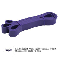 Thumbnail for 4Pcs Resistance Bands Exercise Yoga Pilates Rubber Fitness Training