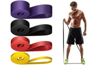 Thumbnail for 4Pcs Resistance Bands Exercise Yoga Pilates Rubber Fitness Training
