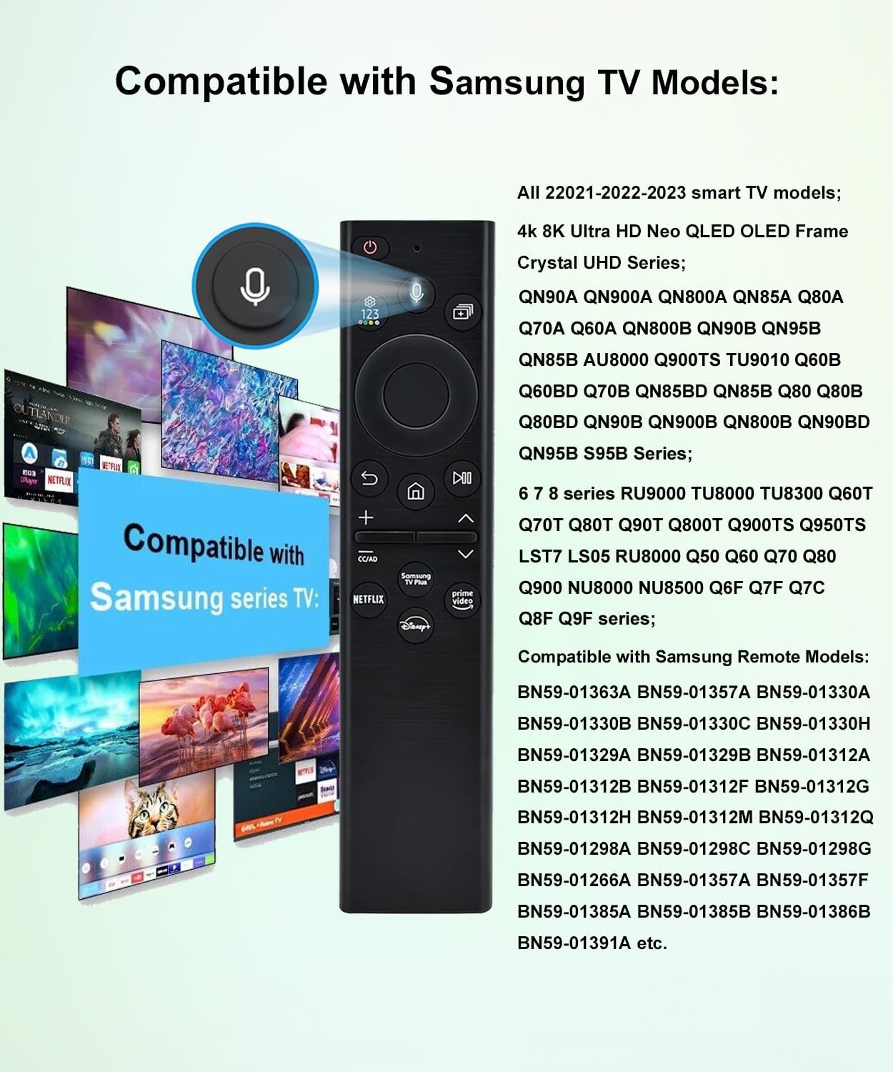 Samsung TV Remote Smart TV Remote Replacement