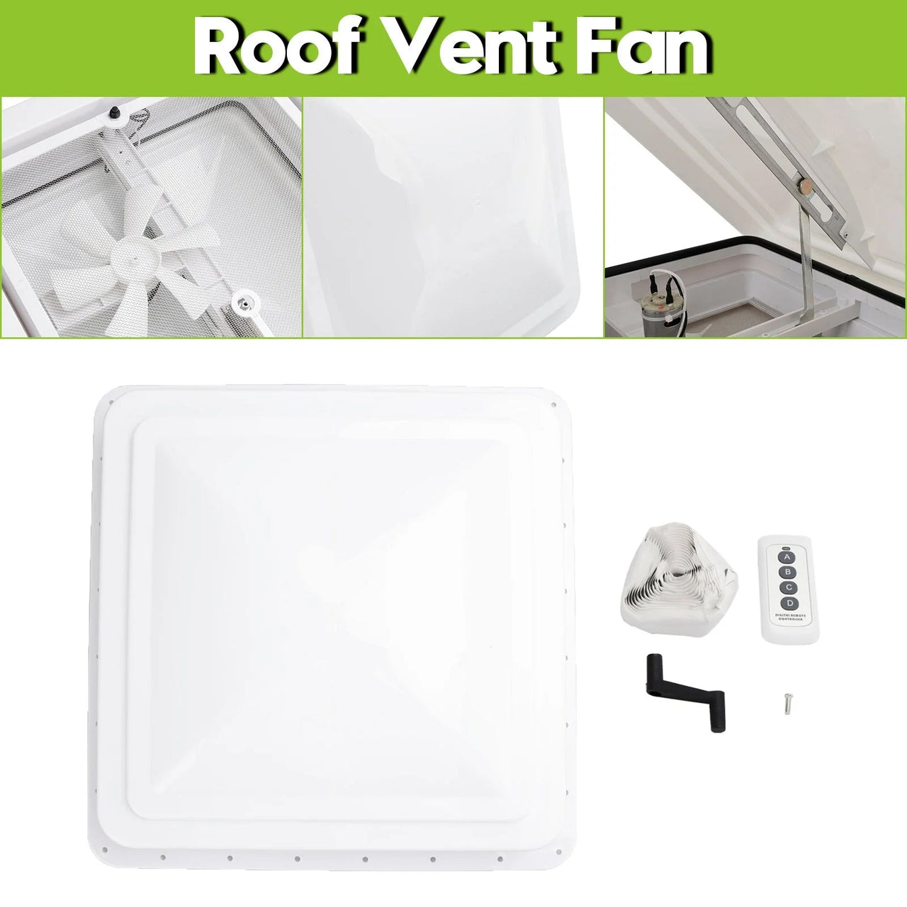 Caravan Roof Vent RV Shower Hatch