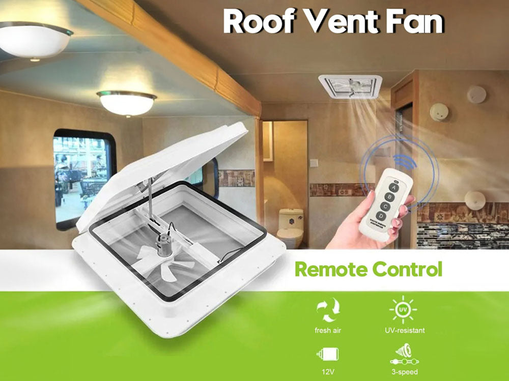 Caravan Roof Vent RV Shower Hatch