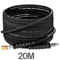 Thumbnail for 20M High Pressure Washer Hose Replacement Water Cleaning Pipe 3/8QC
