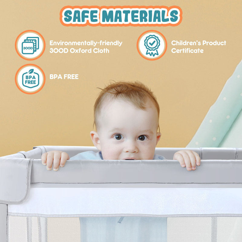 Baby Kids Playpen Play Fence for Kids Play Gym Mat 180CM