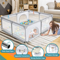 Thumbnail for Baby Kids Playpen Play Fence for Kids Play Gym Mat 180CM