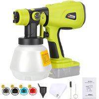 Thumbnail for Cordless High Pressure Spray Gun Paint Sprayer For Ryobi 18V Battery 1000ml