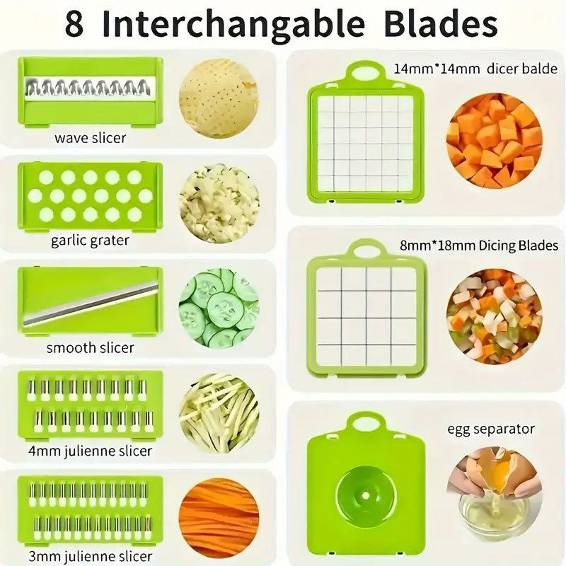 15 in 1 Vegetable Chopper Mandoline Slicer