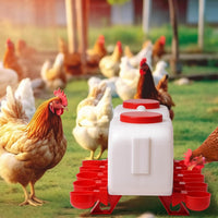 Thumbnail for Poultry Waterer Chicken Feeder for Chicken Quail Duck Goose Turkey