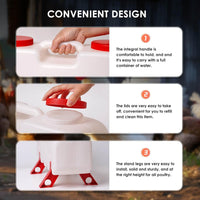 Thumbnail for Poultry Waterer Chicken Feeder for Chicken Quail Duck Goose Turkey