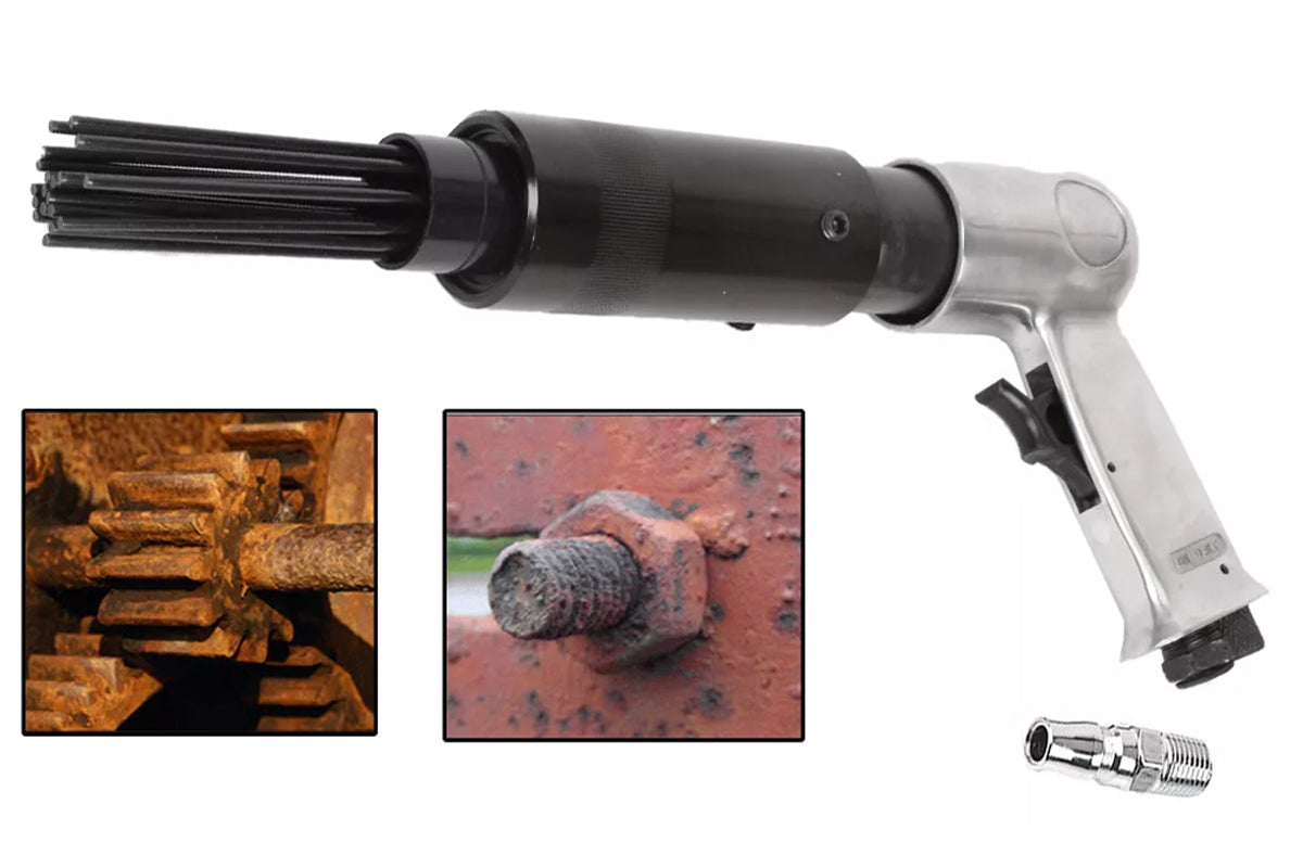 Needle Scaler Pneumatic Air Gun Pistol Air Tool Rust Remover
