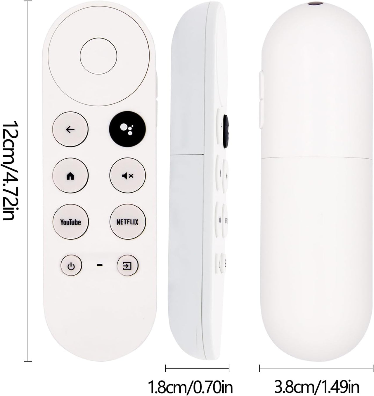 Google Chromecast 4k TV Remote Replacement