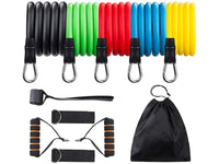 Thumbnail for Fitness Exercises Resistance Bands Set