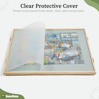 Thumbnail for 1500 Piece Rotating Puzzle Table with Drawers, 360° Turntable
