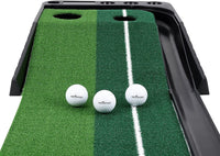 Thumbnail for Golf Putting Mat Practice Putter Indoor Outdoor Training Exerciser
