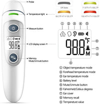 Thumbnail for Forehead & Ear Thermometer