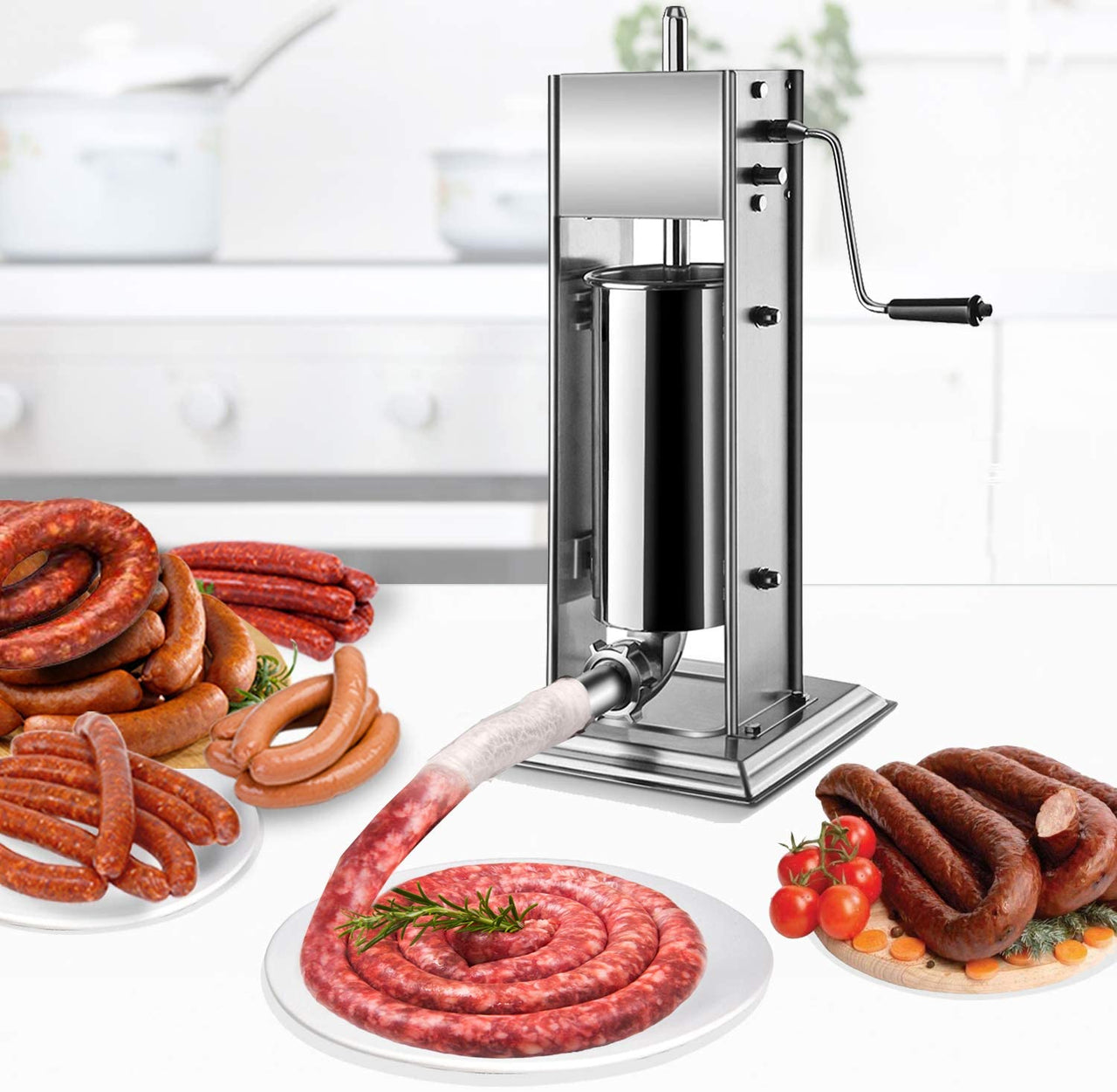 Sausage Maker Sausage Stuffer Filler 5L