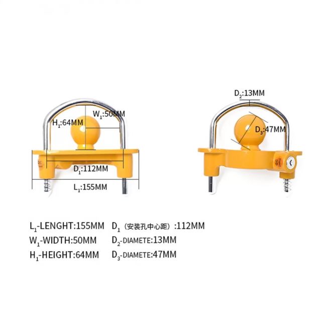 Trailer Coupling Lock