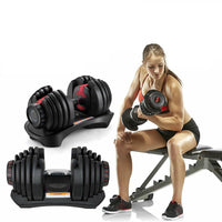 Thumbnail for Adjustable Dumbbells 24Kg Adjustable Weights Dumbbells