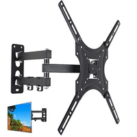 Thumbnail for Full Motion TV Wall Mount Bracket Swivel Tilt 14 - 55 Inch