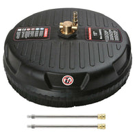 Thumbnail for 15 Inch High Pressure Washer Surface Cleaner Concrete Driveway Scrubber Wheel Stainless Steel 3600PSI Power Extension Wand 1/4” Connector Spray Nozzle