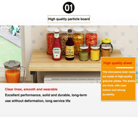 Thumbnail for Microwave Shelf Rack Stand Kitchen Shelf Rack Stand