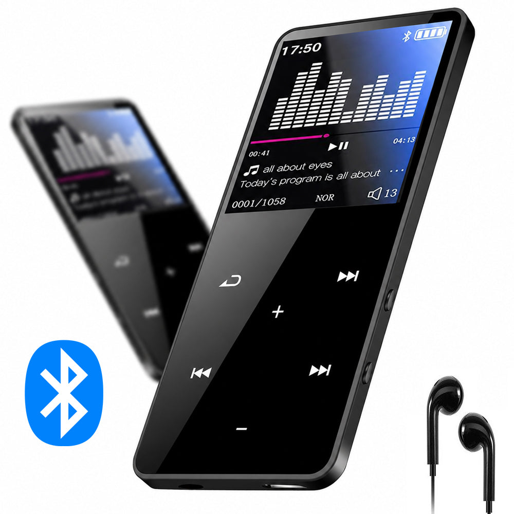 MP3 Player with Bluetooth Portable Digital Lossless Music MP3 MP4 Player