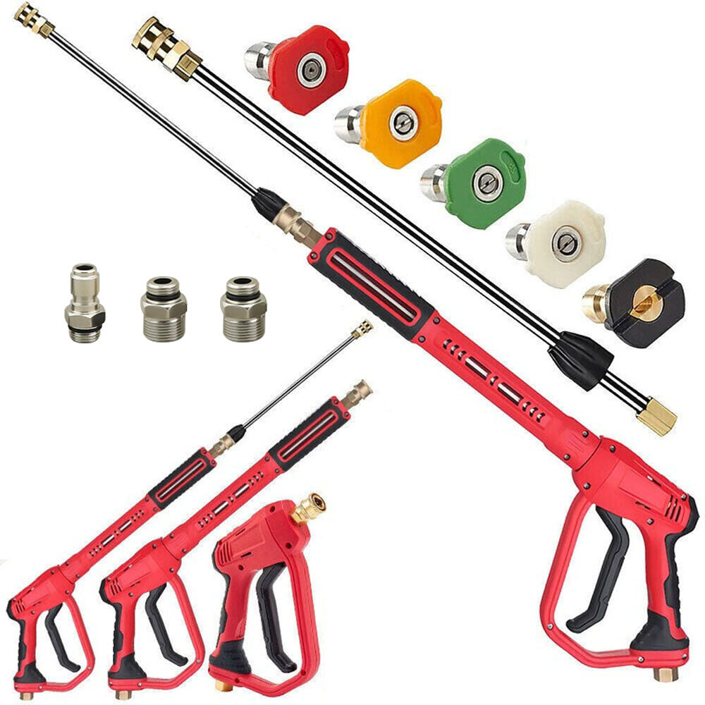 3 IN 1 High Pressure Washer Gun 4000PSI Power Washer Wand