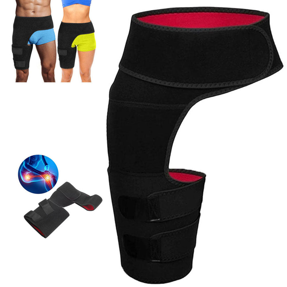 Groin Support Hip Brace Compression Groin Wrap for Thigh Hamstring
