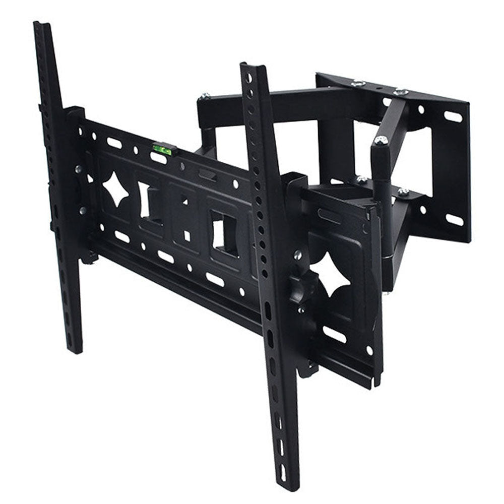 32-80" Full Motion TV Wall Mount Bracket Swivel Tilt 60KG Capacity