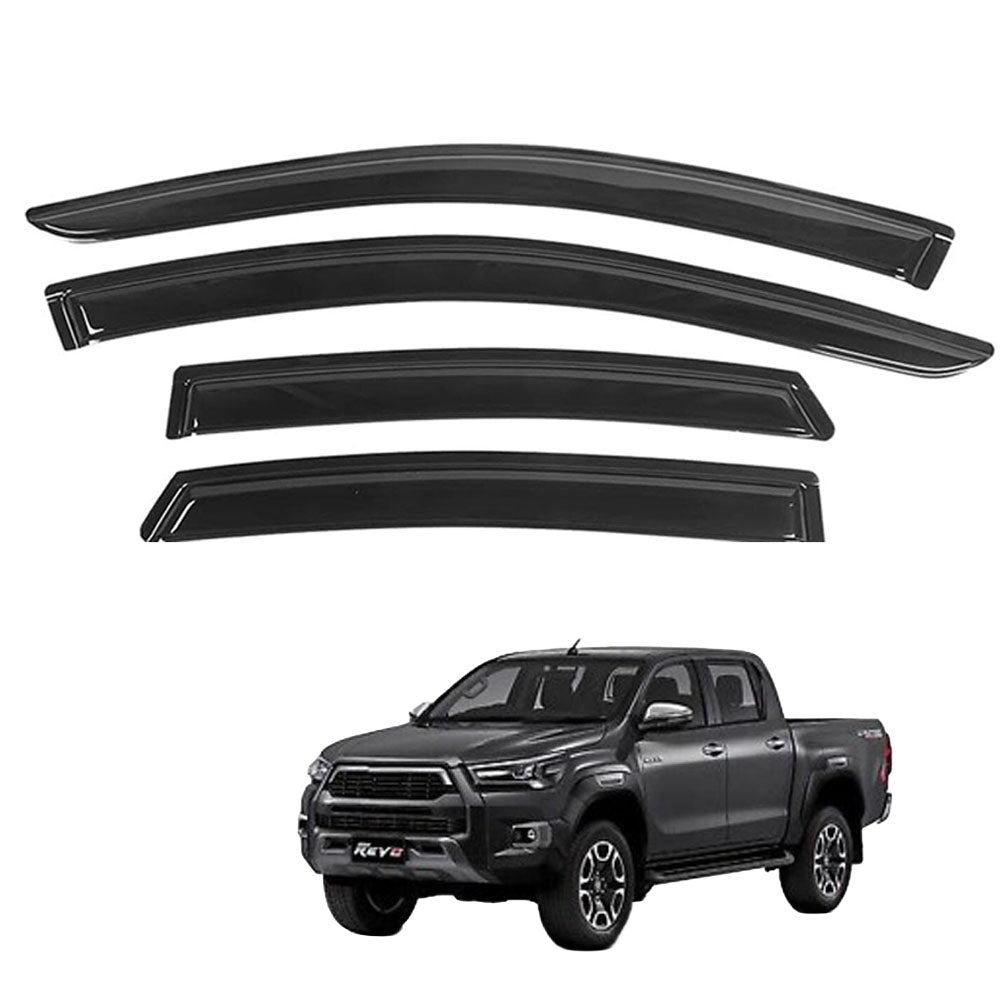 Weathershields for Toyota Hilux Extra Cab 2015-2024 Weather Shields Shield Window Visor