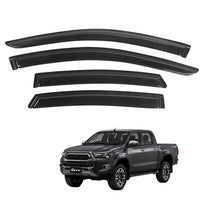 Thumbnail for Weathershields for Toyota Hilux Extra Cab 2015-2024 Weather Shields Shield Window Visor