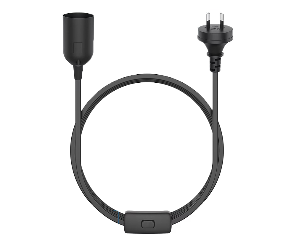 1PC E27 Socket With Wire Lamp Holder For Bulb With Power Cord Electrical Outlet