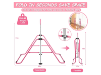 Thumbnail for Kids Gymnastic Bar Horizontal High Bar Monkey Kip Bar Training Bar