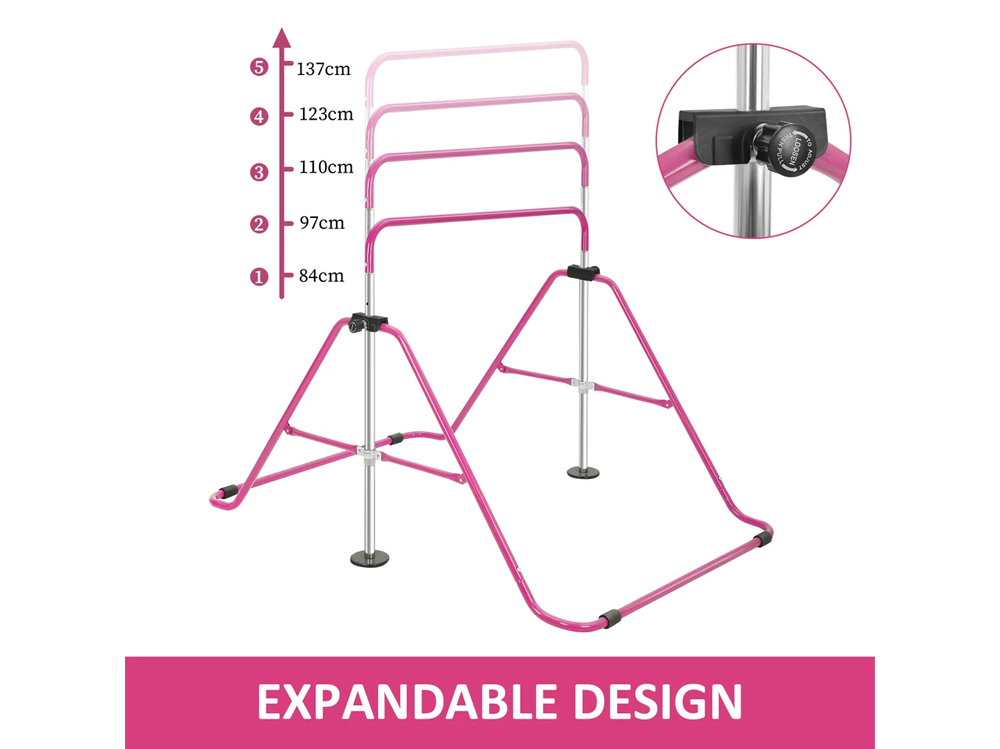 Kids Gymnastic Bar Horizontal High Bar Monkey Kip Bar Training Bar