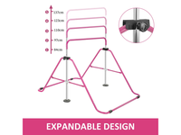 Thumbnail for Kids Gymnastic Bar Horizontal High Bar Monkey Kip Bar Training Bar
