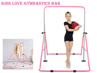 Thumbnail for Kids Gymnastic Bar Horizontal High Bar Monkey Kip Bar Training Bar