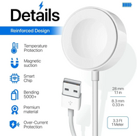 Thumbnail for Apple Watch Charging Charger Cable Replacement
